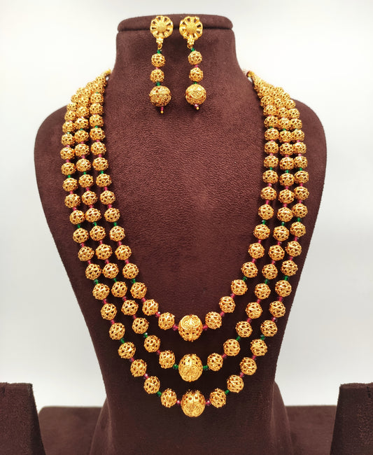 Elegant Traditional Layered Jewelry Set