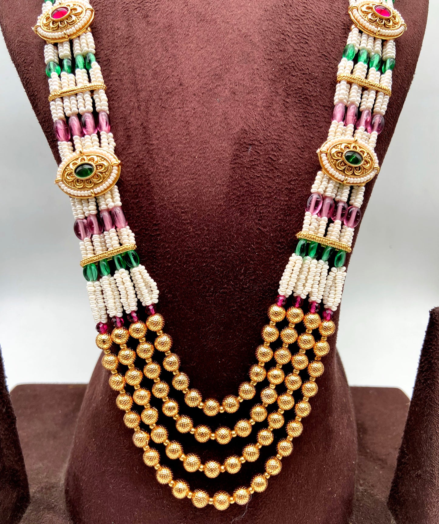 Stunning Traditional Long Necklace Set