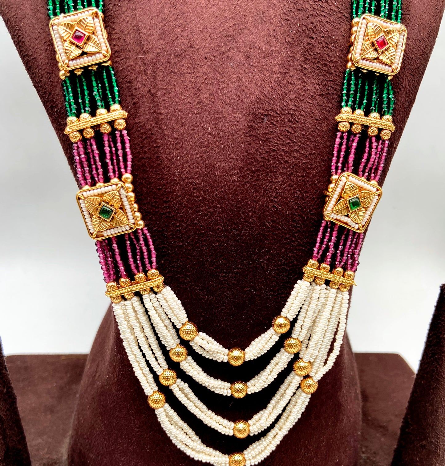 Elegant Traditional Long Jewelry Set