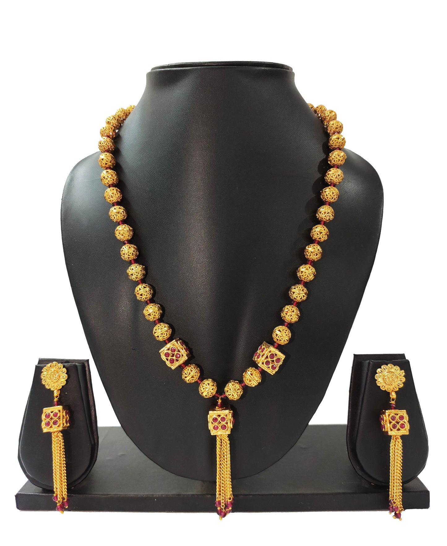 Elegant Traditional Layered Jewelry Set